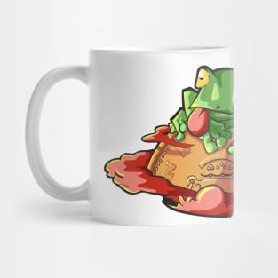 cloudy frogie Mug